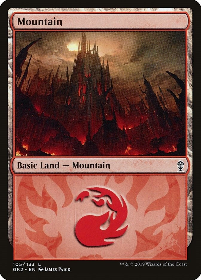 Image for Mountain (105) (105) [Ravnica Allegiance: Guild Kits] - Magic: The Gathering