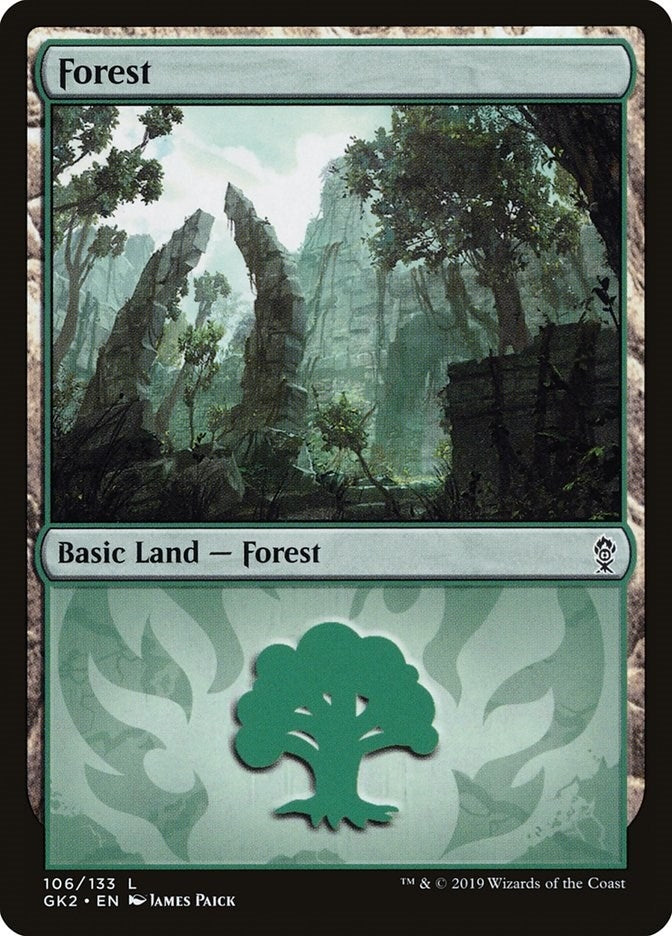 Image for Forest (106) (106) [Ravnica Allegiance: Guild Kits] - Magic: The Gathering