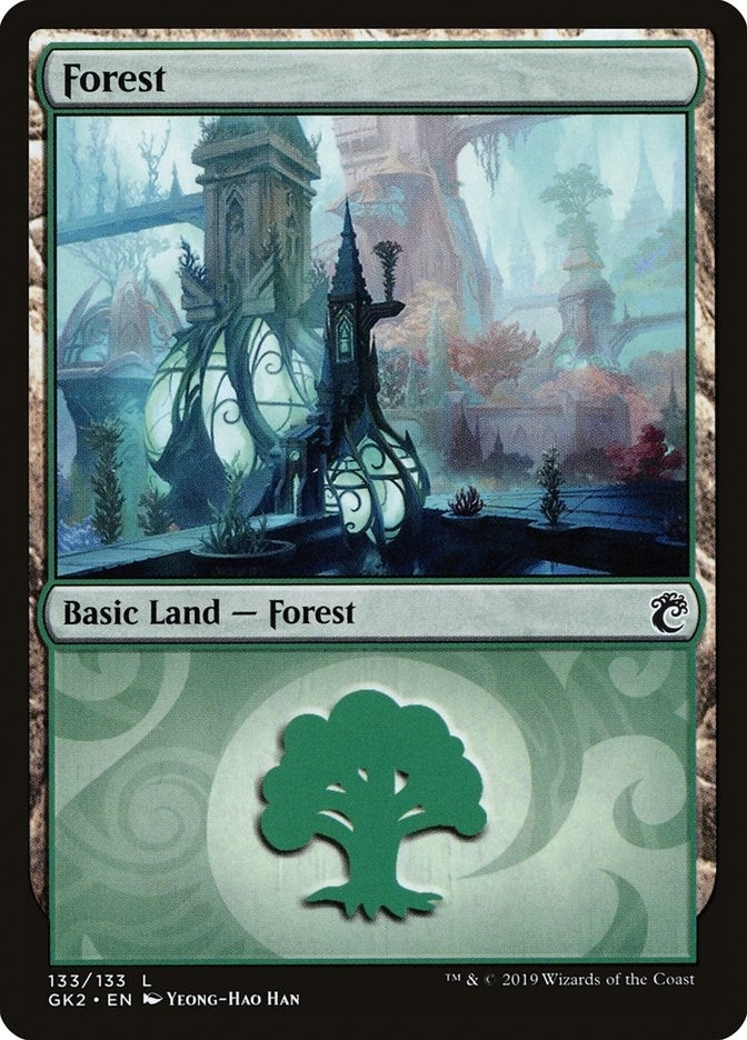 Image for Forest (133) (133) [Ravnica Allegiance: Guild Kits] - Magic: The Gathering