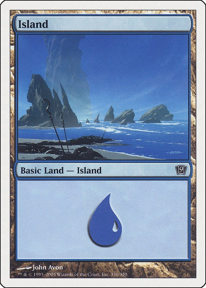 Image for Island (336) (336) [9th Edition] - Magic: The Gathering