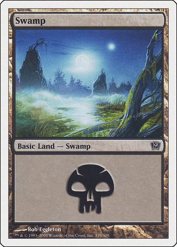 Image for Swamp (339) (339) [9th Edition] - Magic: The Gathering