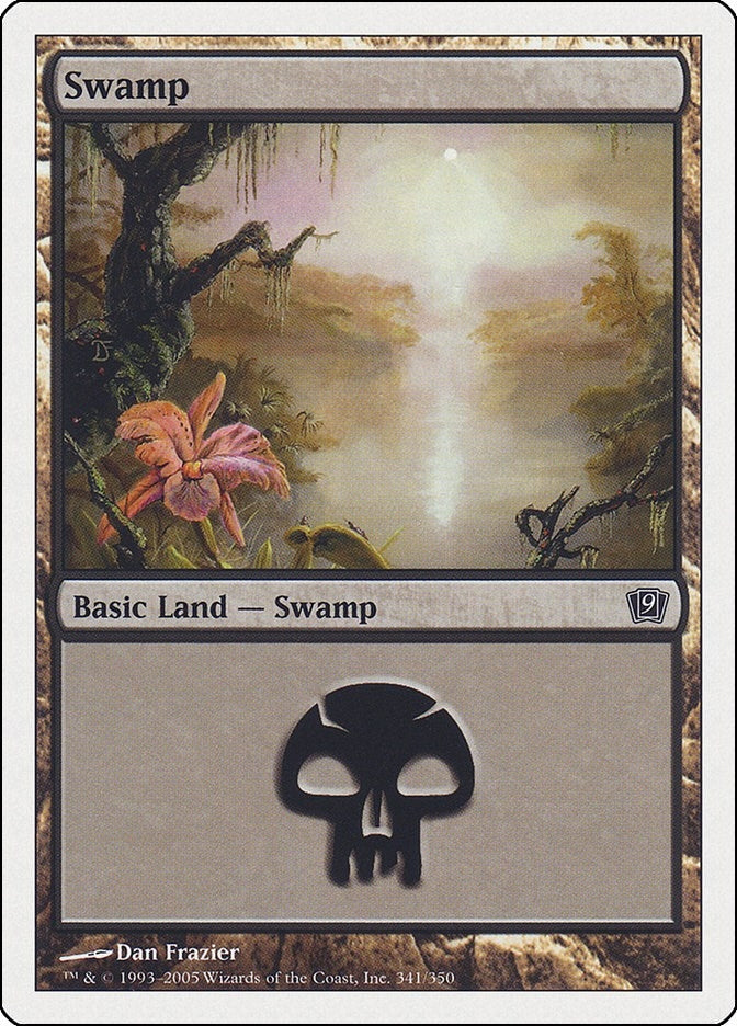 Image for Swamp (341) (341) [9th Edition] - Magic: The Gathering