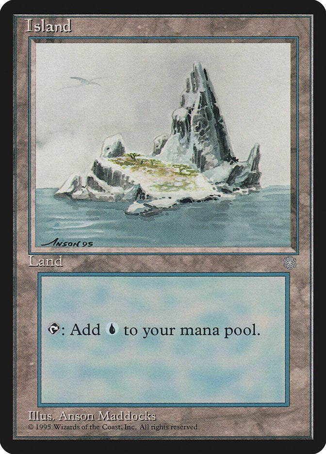 Image for Island (335) (335) [Ice Age] - Magic: The Gathering