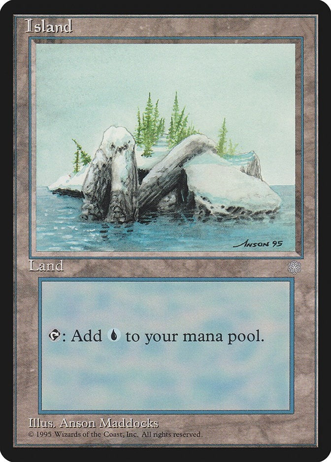 Image for Island (336) (336) [Ice Age] - Magic: The Gathering