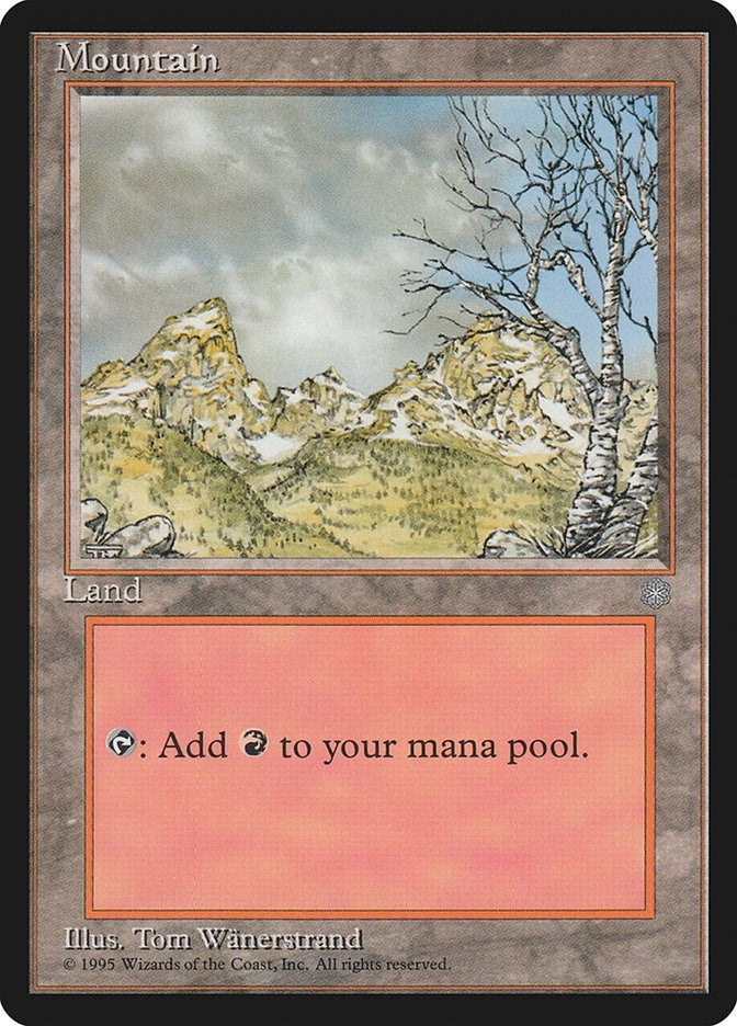Image for Mountain (341) (341) [Ice Age] - Magic: The Gathering