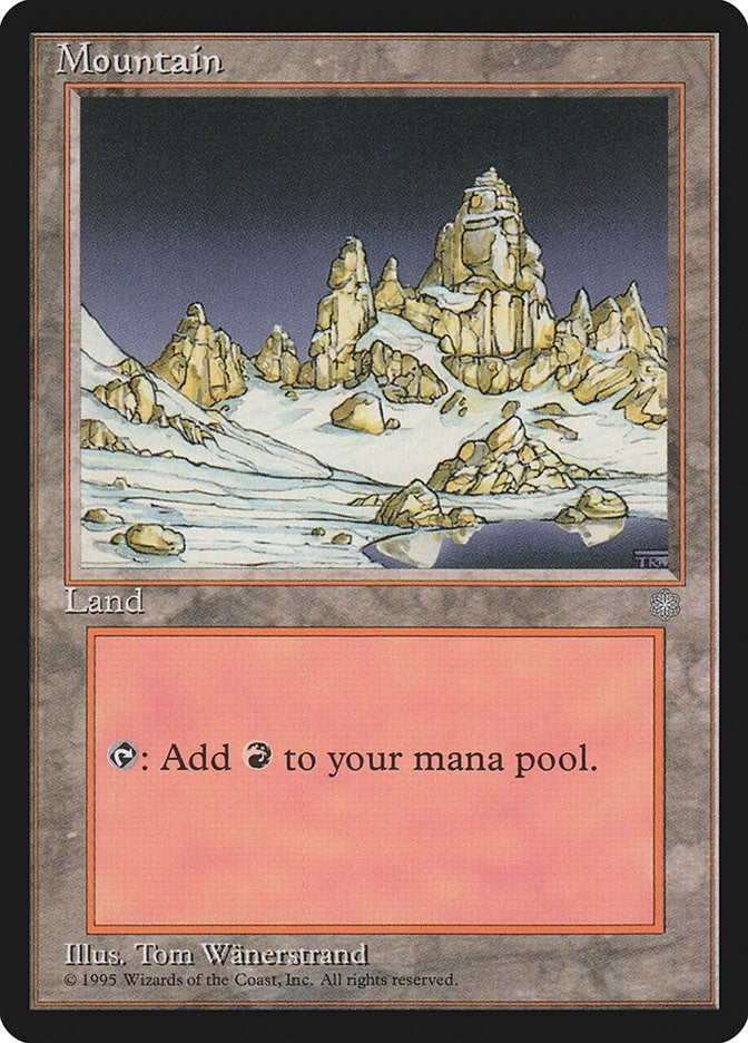 Image for Mountain (342) (342) [Ice Age] - Magic: The Gathering