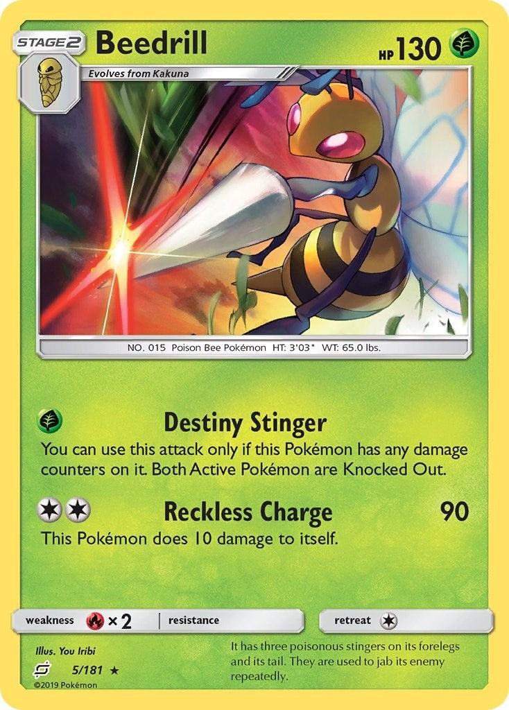 Image for Beedrill (5/181) [SM - Team Up] - Pokemon