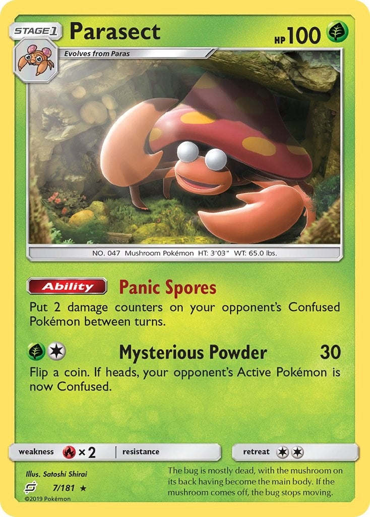Image for Parasect (7/181) [SM - Team Up] - Pokemon