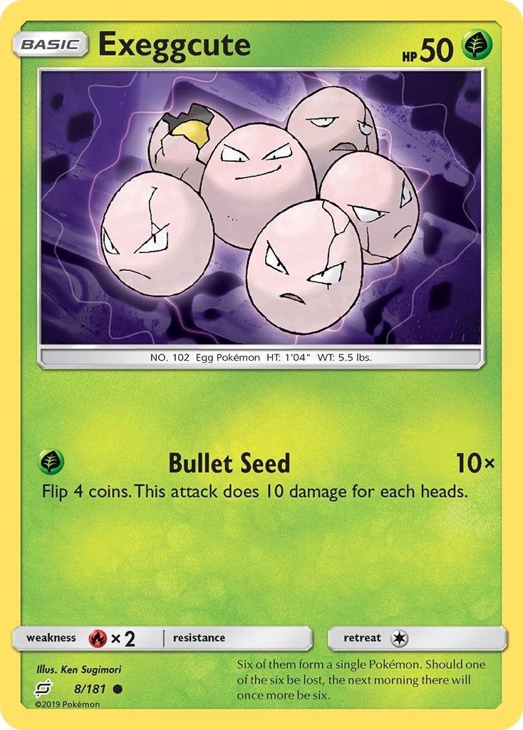 Image for Exeggcute (8/181) [SM - Team Up] - Pokemon