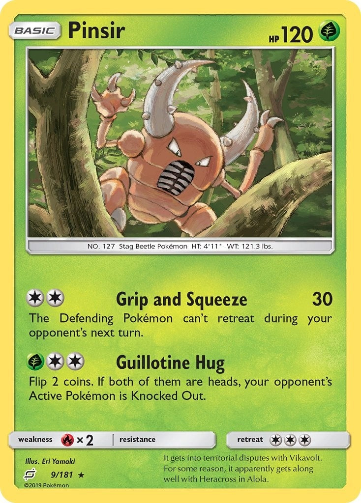 Image for Pinsir (9/181) [SM - Team Up] - Pokemon