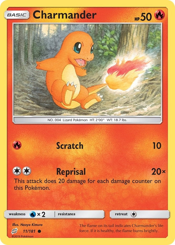 Image for Charmander (11) (11/181) [SM - Team Up] - Pokemon