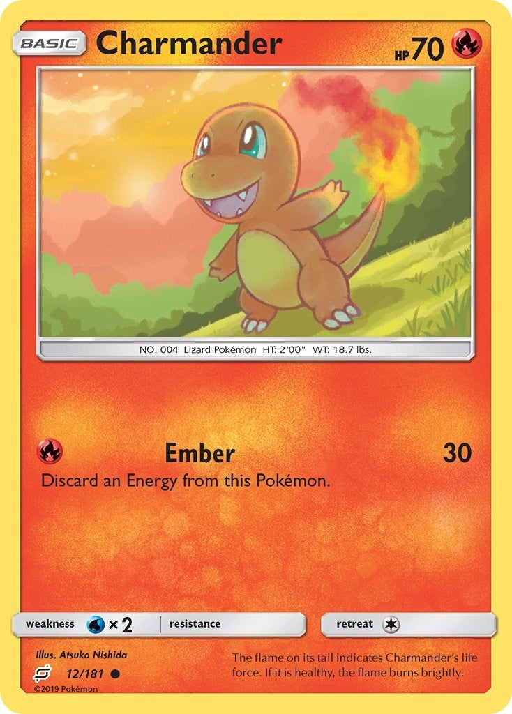 Image for Charmander (12) (12/181) [SM - Team Up] - Pokemon