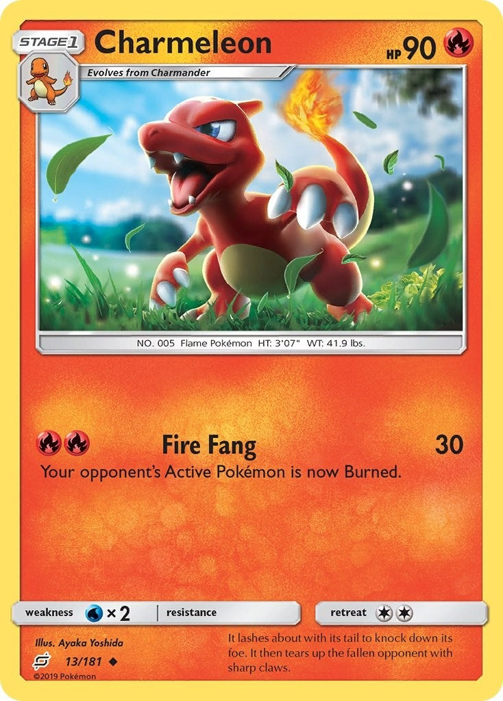 Image for Charmeleon (13/181) [SM - Team Up] - Pokemon