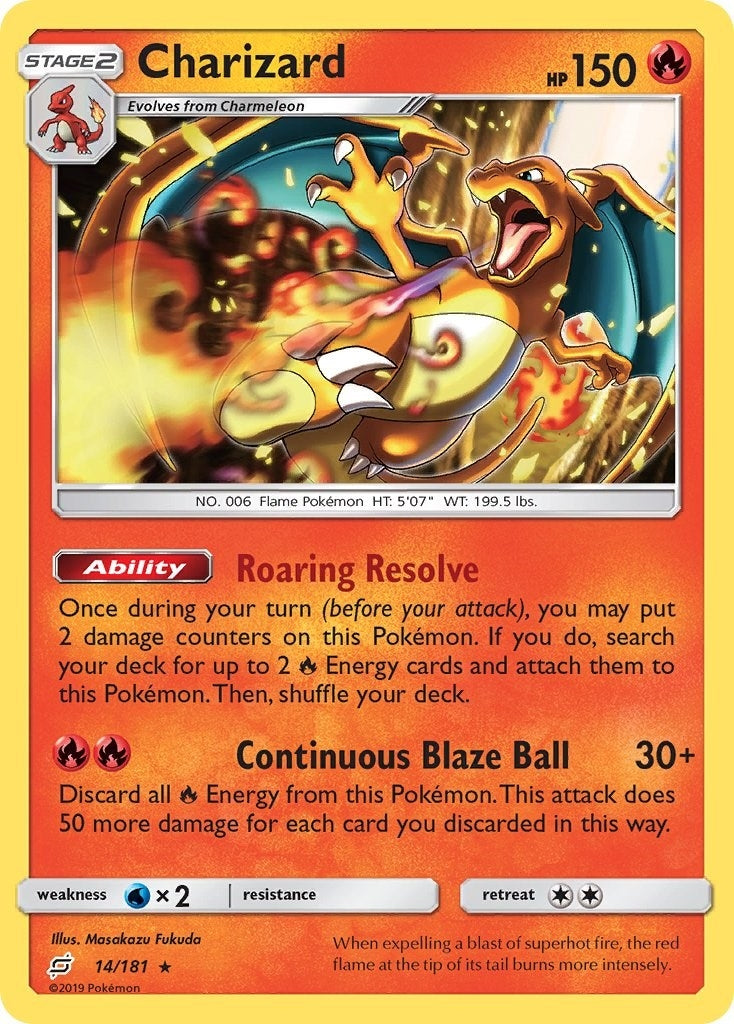 Image for Charizard (14/181) [SM - Team Up] - Pokemon