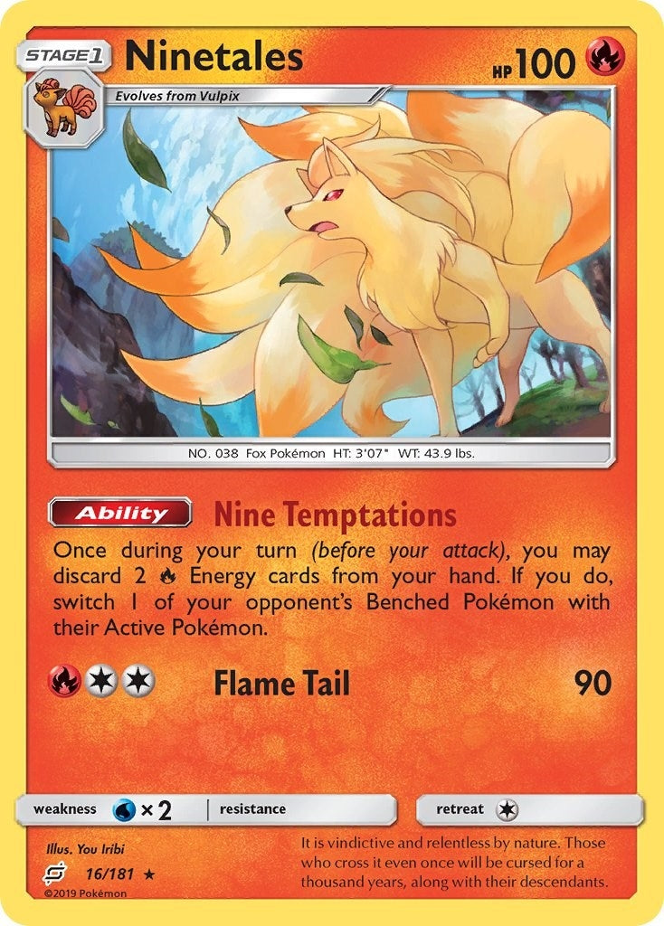 Image for Ninetales (16/181) [SM - Team Up] - Pokemon