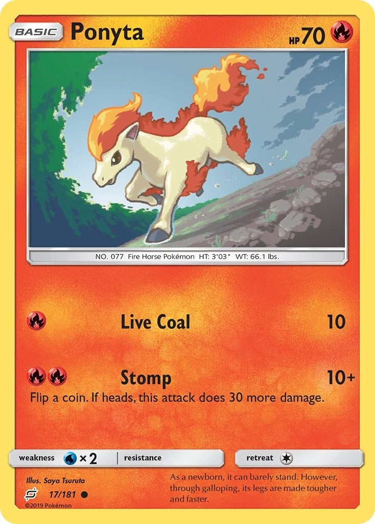 Image for Ponyta (17/181) [SM - Team Up] - Pokemon