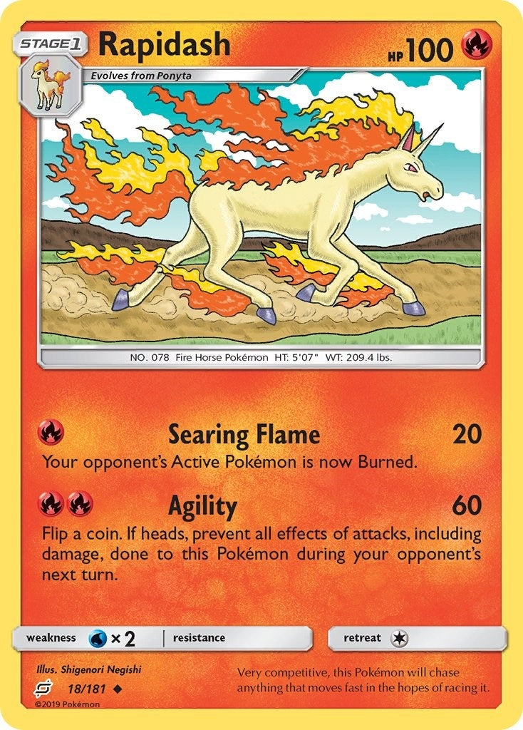 Image for Rapidash (18/181) [SM - Team Up] - Pokemon