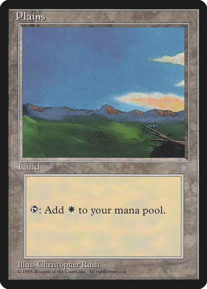 Image for Plains (345) (345) [Ice Age] - Magic: The Gathering