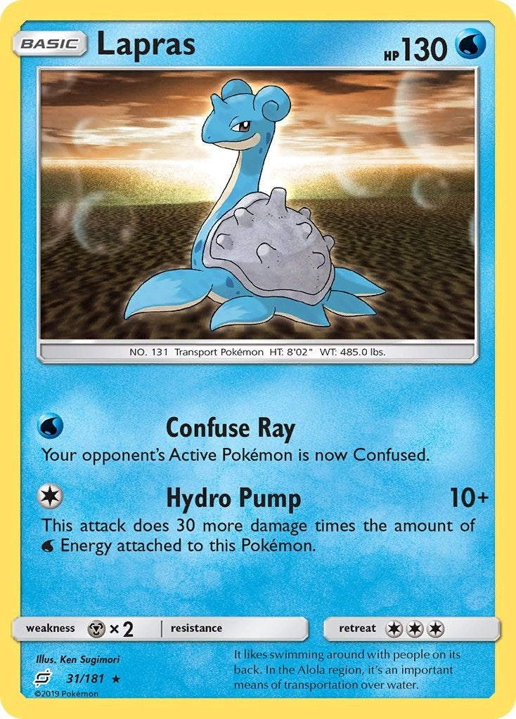 Image for Lapras (31/181) [SM - Team Up] - Pokemon