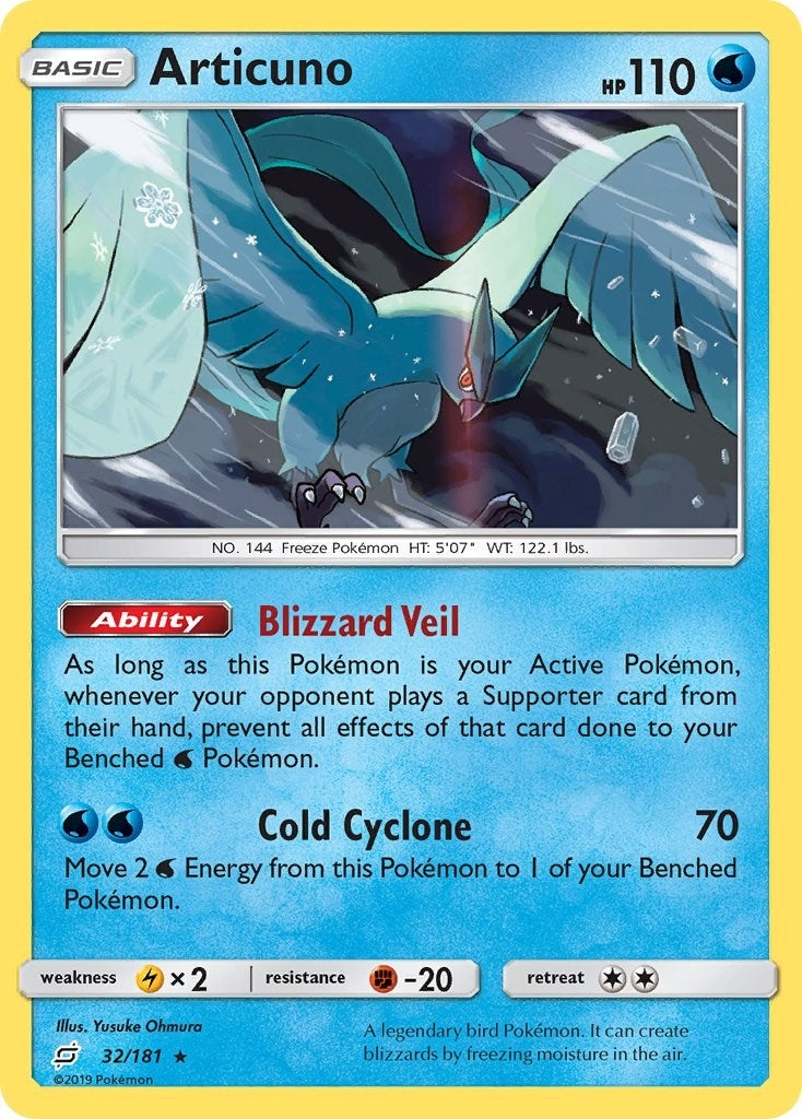 Image for Articuno (32/181) [SM - Team Up] - Pokemon