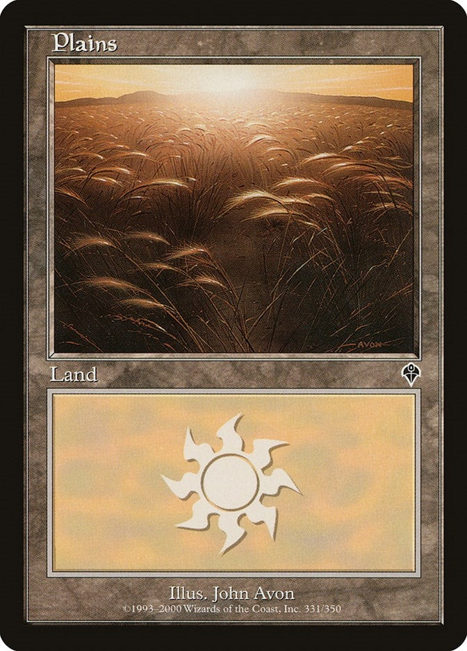 Image for Plains (331) (331) [Invasion] - Magic: The Gathering