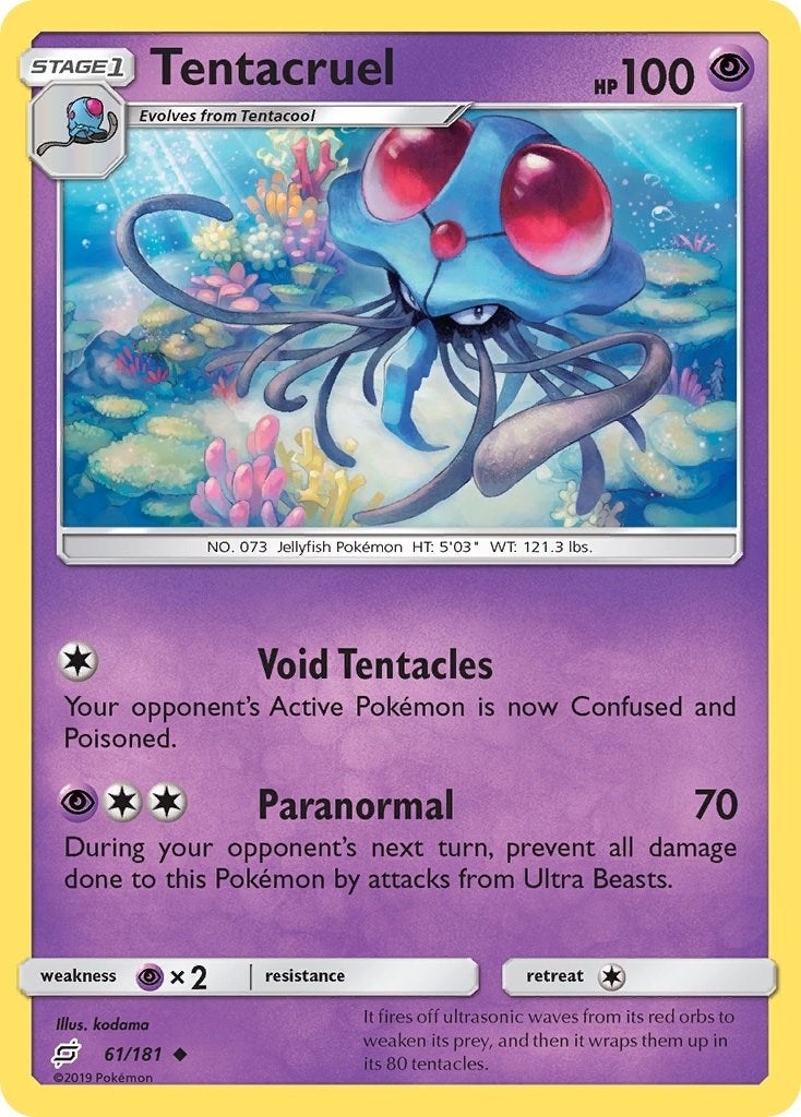 Image for Tentacruel (61/181) [SM - Team Up] - Pokemon