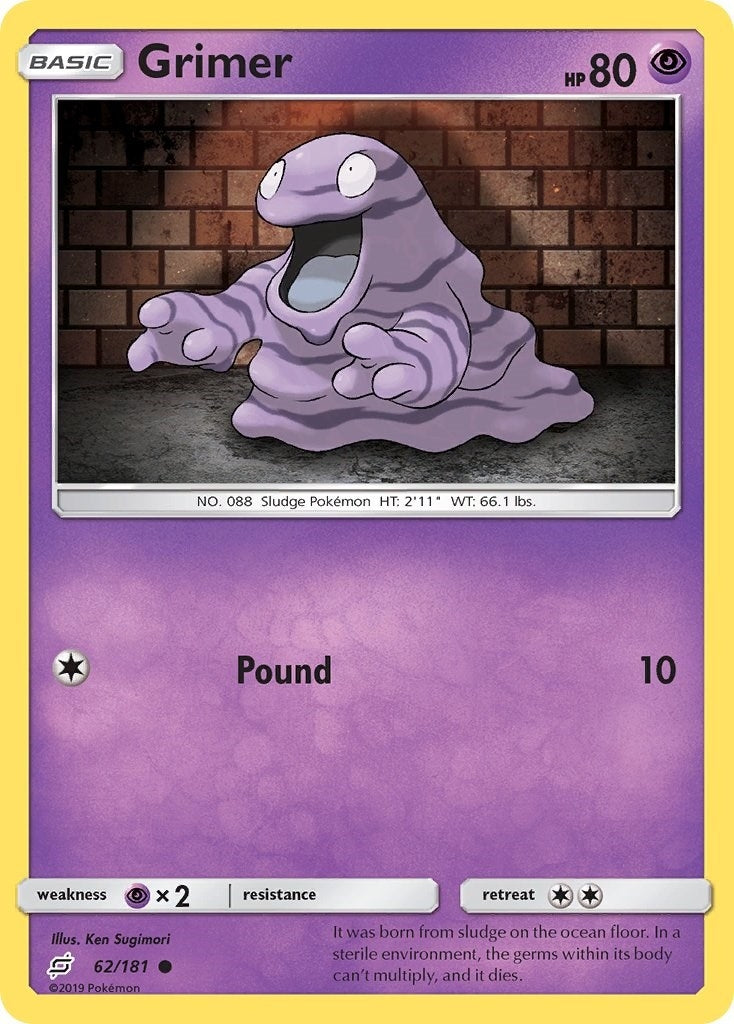 Image for Grimer (62/181) [SM - Team Up] - Pokemon