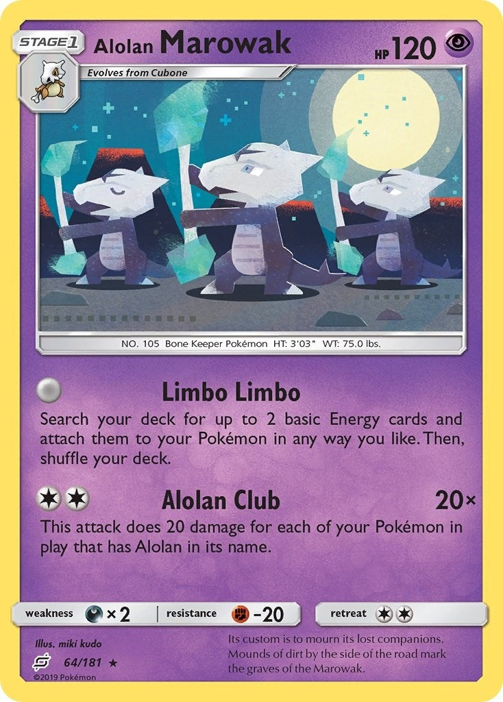 Image for Alolan Marowak (64/181) [SM - Team Up] - Pokemon