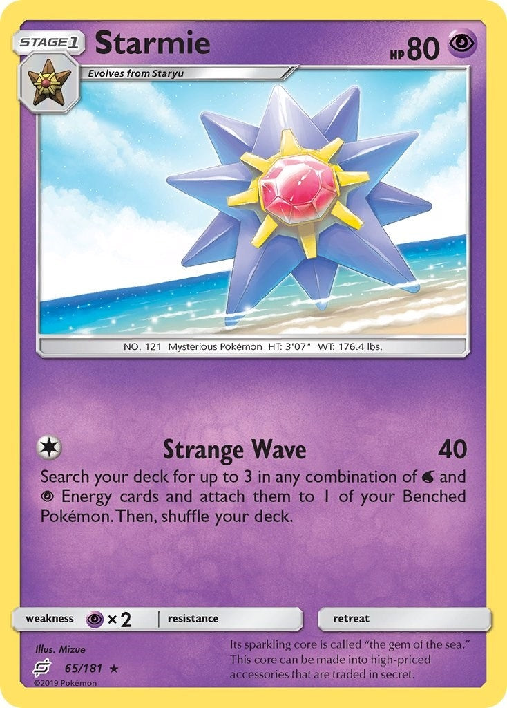 Image for Starmie (65/181) [SM - Team Up] - Pokemon