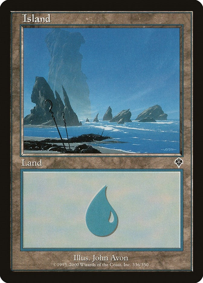 Image for Island (336) (336) [Invasion] - Magic: The Gathering