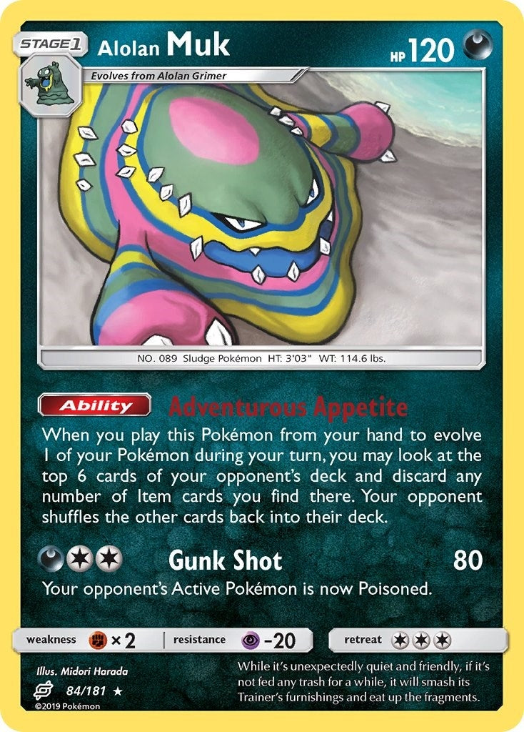 Image for Alolan Muk (84/181) [SM - Team Up] - Pokemon