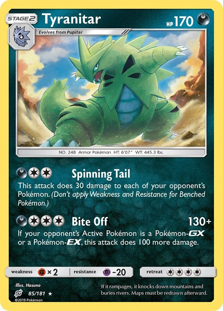 Tyranitar (85/181) [SM - Team Up]