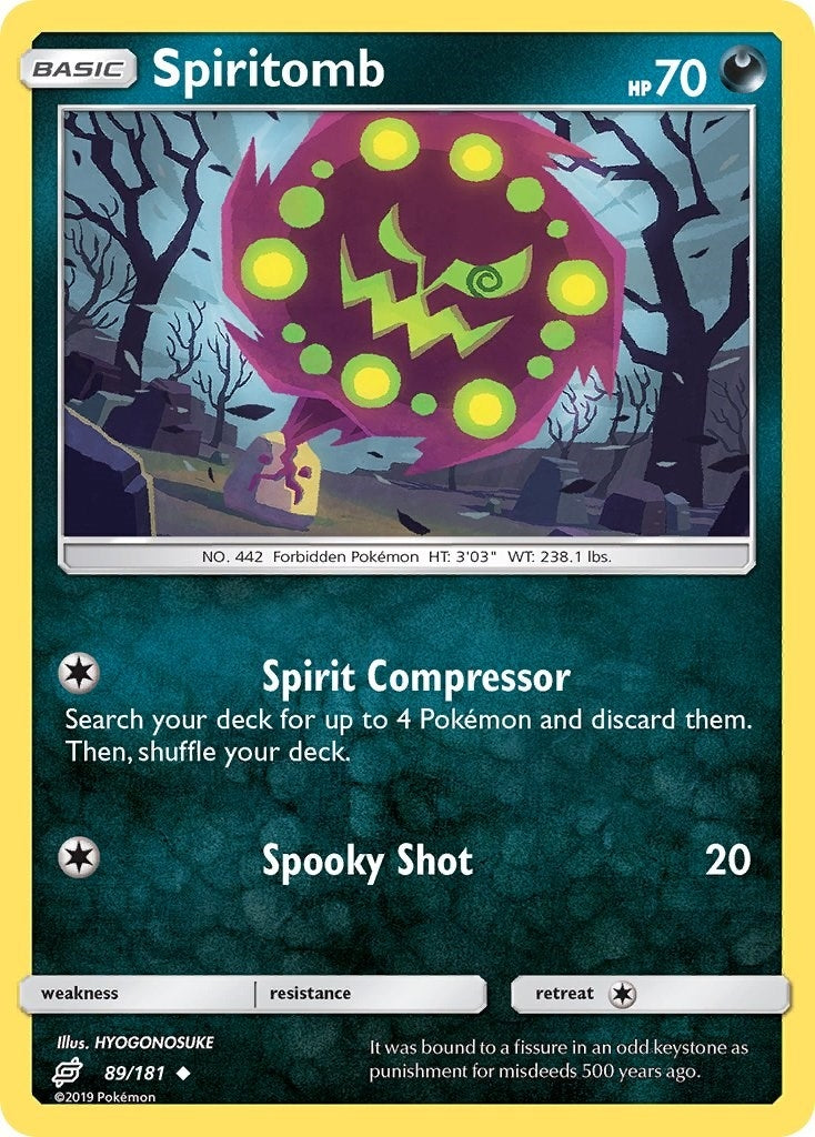 Image for Spiritomb (89/181) [SM - Team Up] - Pokemon