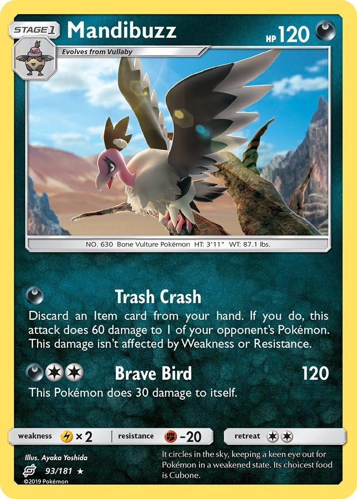 Image for Mandibuzz (93/181) [SM - Team Up] - Pokemon