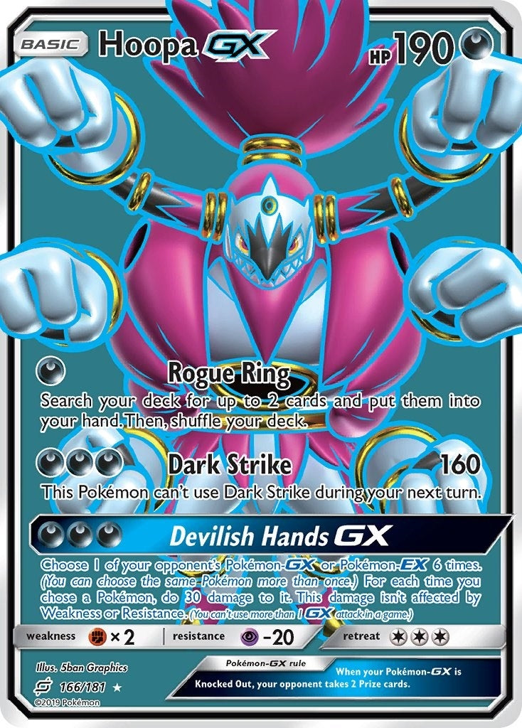 Image for Hoopa GX (Full Art) (166/181) [SM - Team Up] - Pokemon