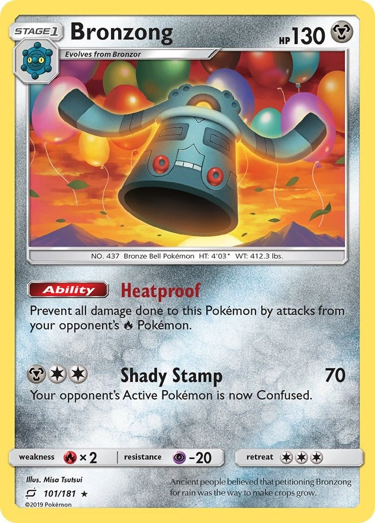 Image for Bronzong (101/181) [SM - Team Up] - Pokemon