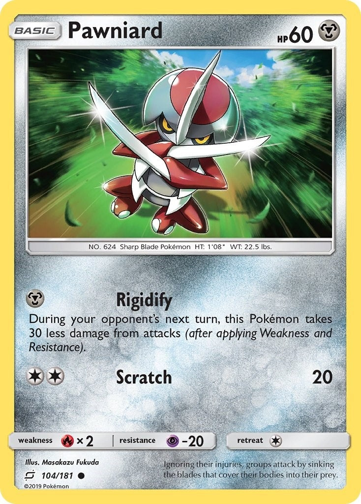 Image for Pawniard (104/181) [SM - Team Up] - Pokemon