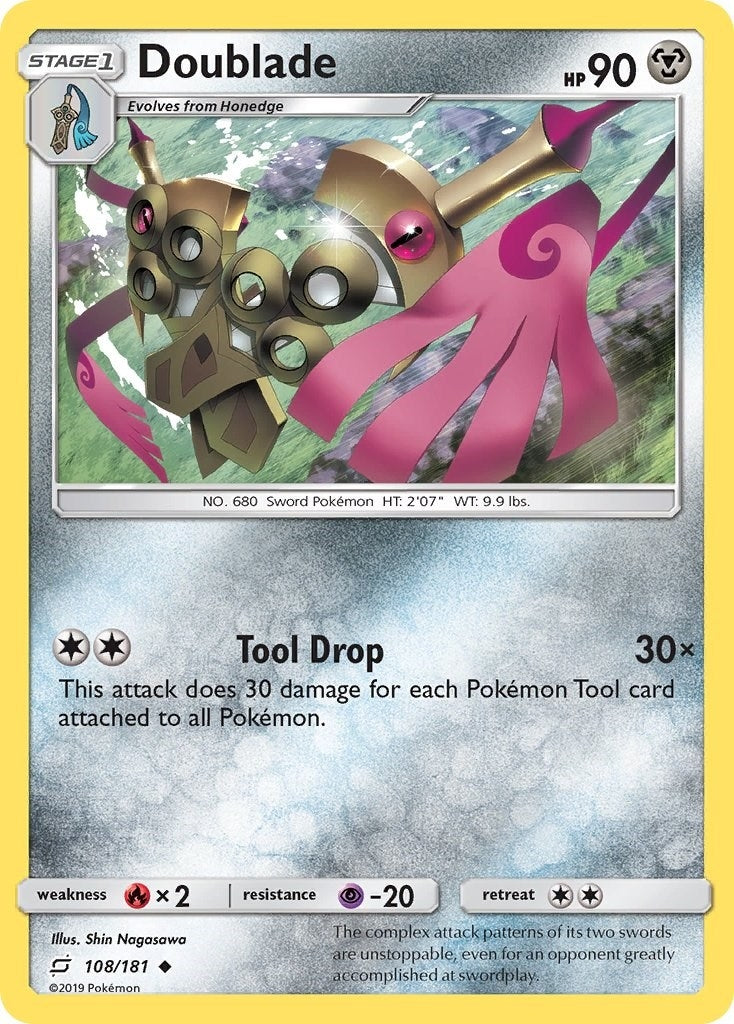 Image for Doublade (108/181) [SM - Team Up] - Pokemon