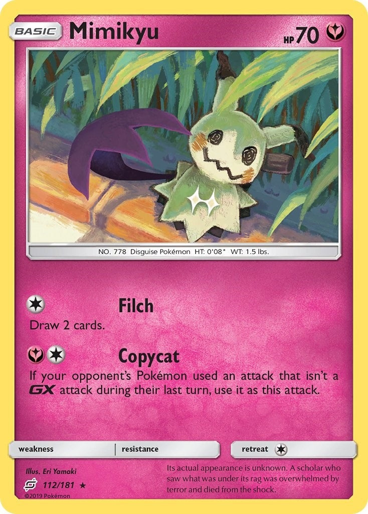 Image for Mimikyu (112/181) [SM - Team Up] - Pokemon