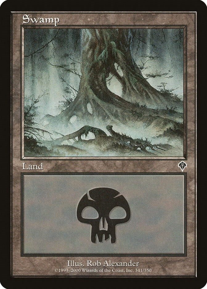 Image for Swamp (341) (341) [Invasion] - Magic: The Gathering