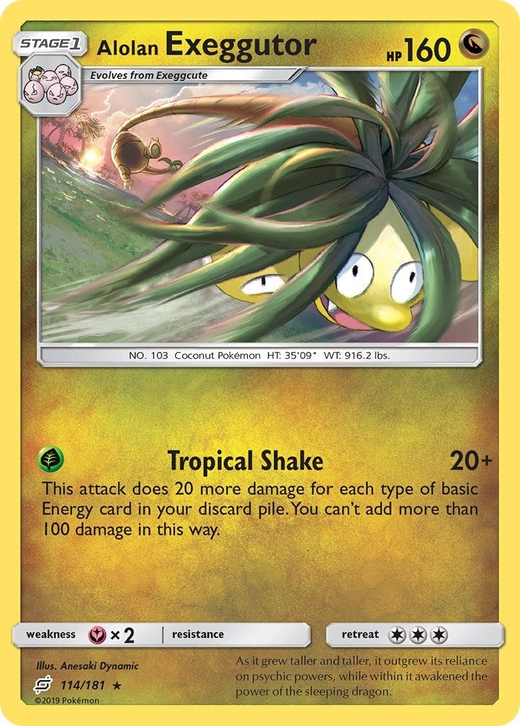 Image for Alolan Exeggutor (114) (114/181) [SM - Team Up] - Pokemon