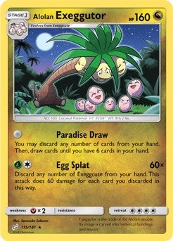 Image for Alolan Exeggutor (115) (115/181) [SM - Team Up] - Pokemon