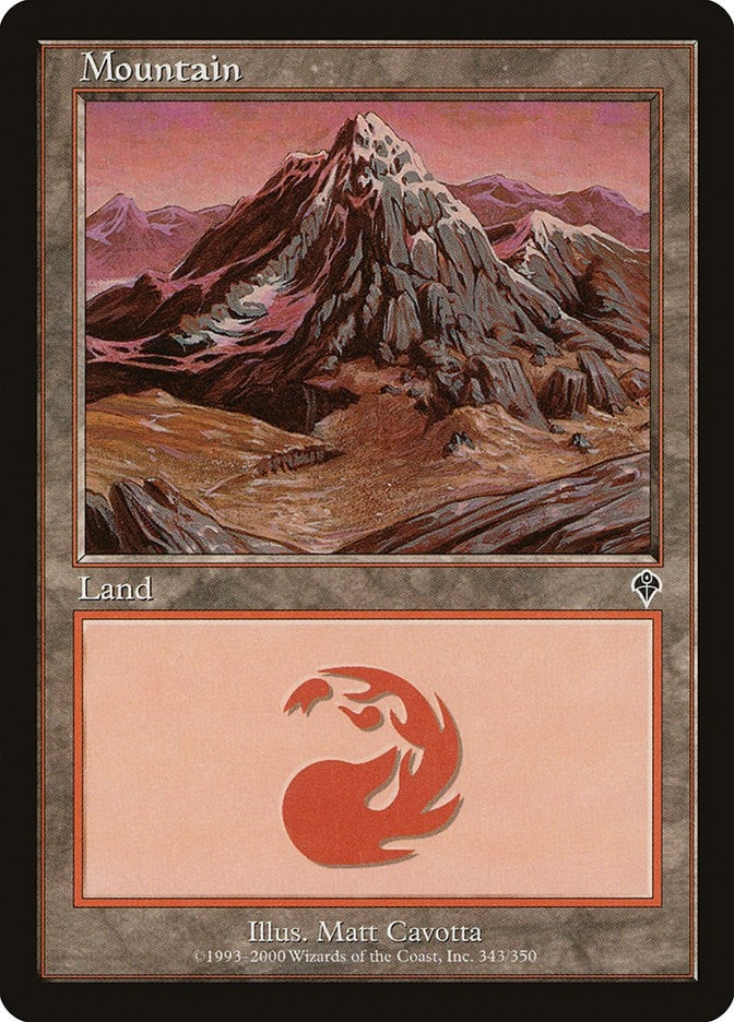 Image for Mountain (343) (343) [Invasion] - Magic: The Gathering