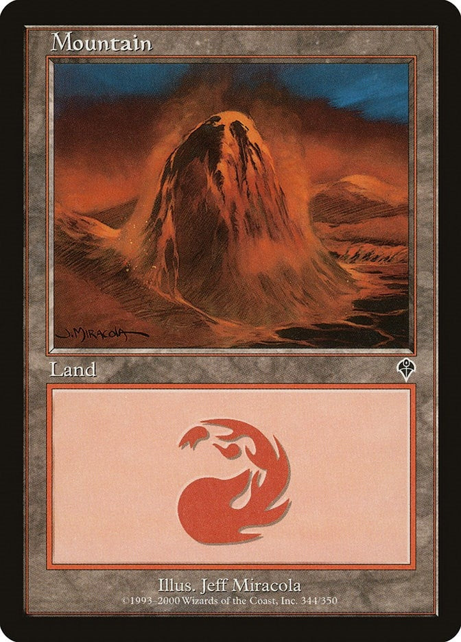 Image for Mountain (344) (344) [Invasion] - Magic: The Gathering