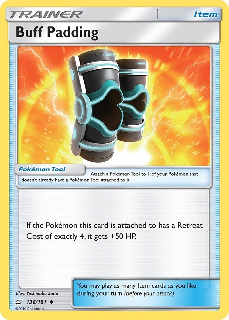 Image for Buff Padding (136/181) [SM - Team Up] - Pokemon