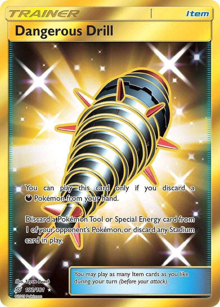 Image for Dangerous Drill (Secret) (192/181) [SM - Team Up] - Pokemon