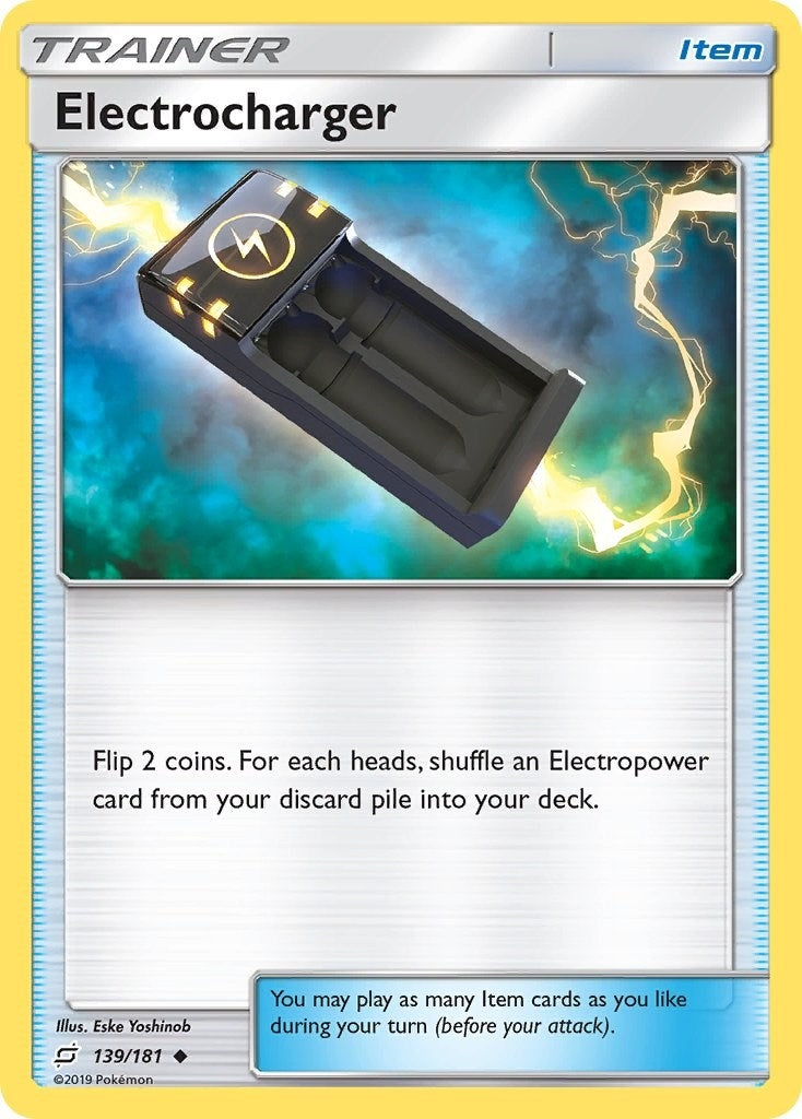 Image for Electrocharger (139/181) [SM - Team Up] - Pokemon