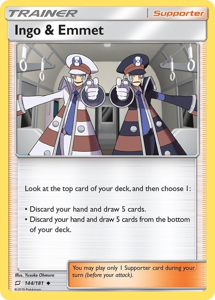 Image for Ingo & Emmet (144/181) [SM - Team Up] - Pokemon