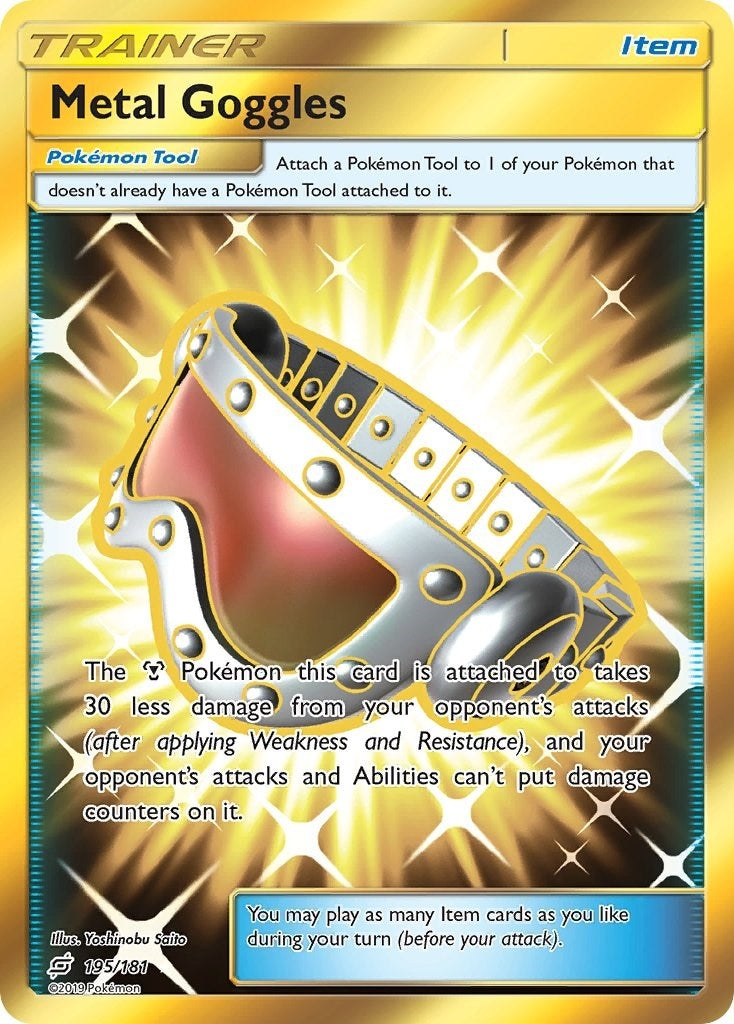 Image for Metal Goggles (Secret) (195/181) [SM - Team Up] - Pokemon