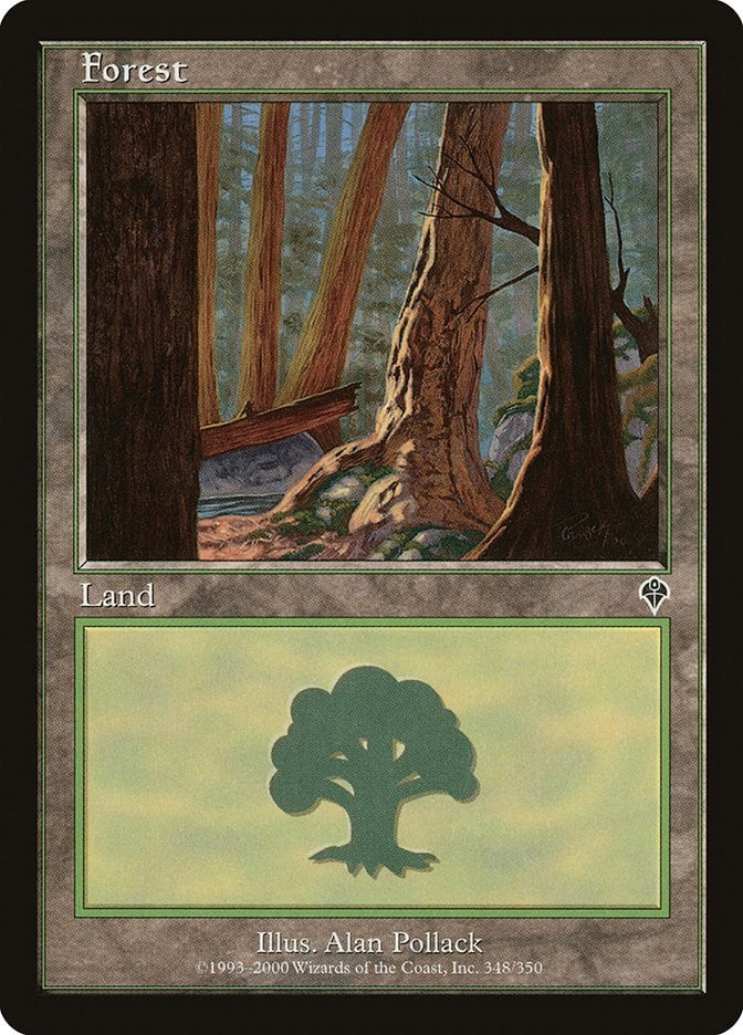 Image for Forest (348) (348) [Invasion] - Magic: The Gathering